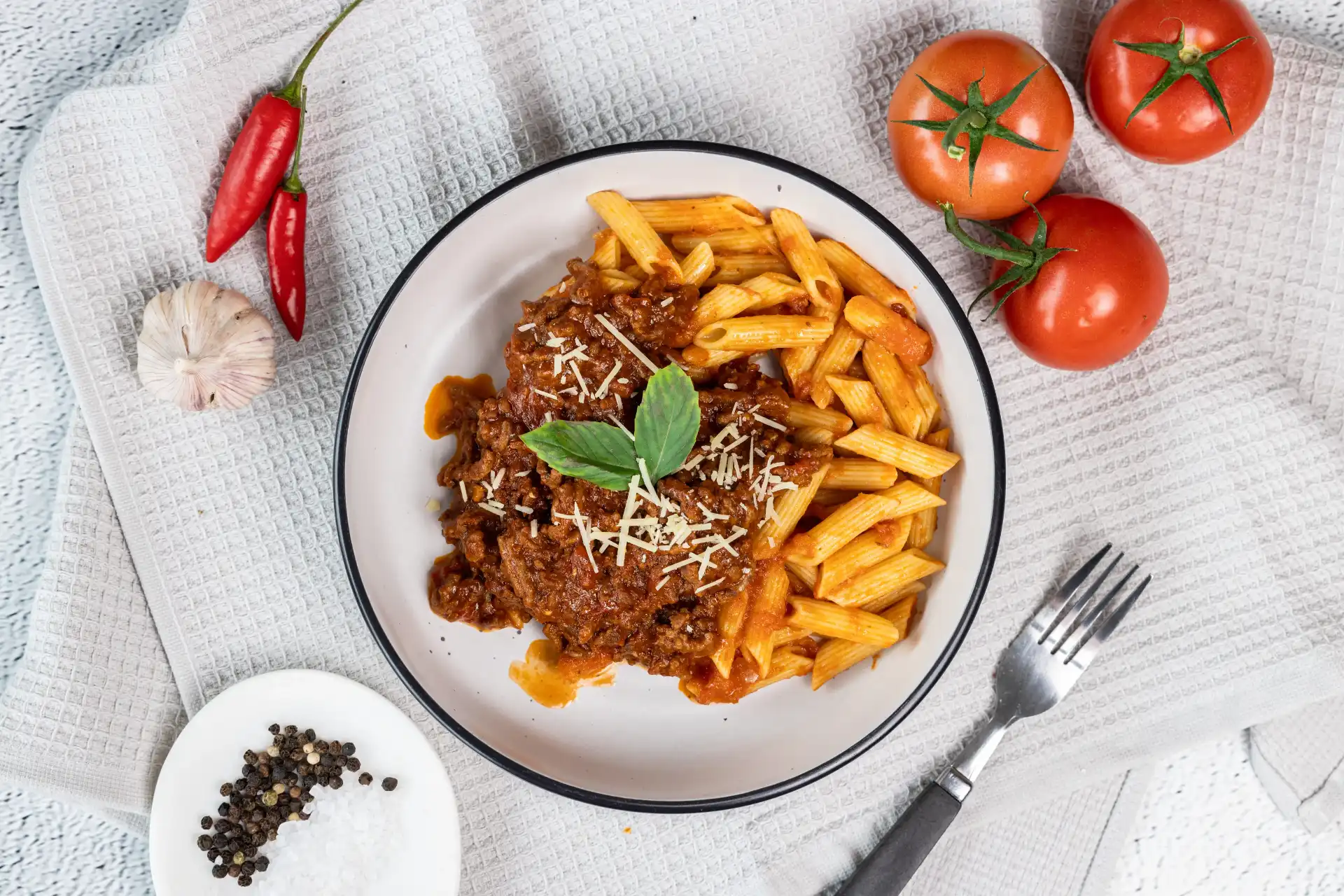 Penne Bolognese image